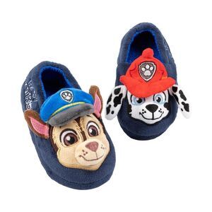 Paw Patrol Childrens/Kids Chase & Marshall 3D Ears Slippers / Blue